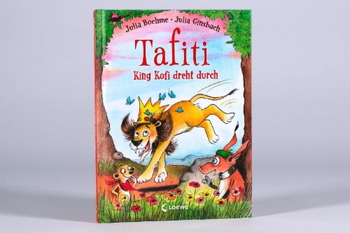 Buchcover und Innenansicht für das Buch: Tafiti - King Kofi dreht durch (Band 21)