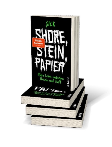 Buchcover und Innenansicht für das Buch: Shore, Stein, Papier