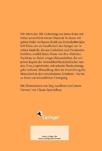 Buchcover und Innenansicht für das Buch: Die Haiteks oder Was kostet die Welt. Kein Märchen