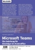 Buchcover und Innenansicht für das Buch: Microsoft Teams - Die Anleitung für Einsteiger im Homeoffice