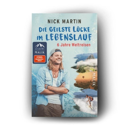 Buchcover und Innenansicht für das Buch: Die geilste Lücke im Lebenslauf