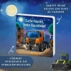 Buchcover und Innenansicht für das Buch: Gute Nacht, liebe Baustelle!