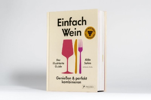 Buchcover und Innenansicht für das Buch: Wine Simple. Perfect Pairings. An Ingenious Guide to Enjoying Wine with Food
