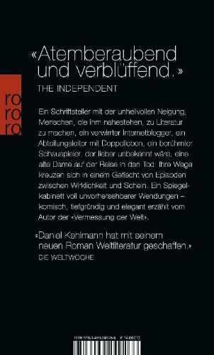 Buchcover und Innenansicht für das Buch: Ruhm