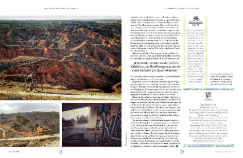 Buchcover und Innenansicht für das Buch: LONELY PLANET Bildband Legendäre Radtouren in Europa