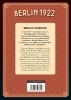 Buchcover und Innenansicht für das Buch: Berlin 1922 - Crime Mysteries