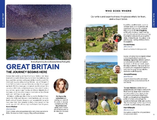 Buchcover und Innenansicht für das Buch: Lonely Planet Great Britain
