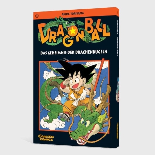 Buchcover und Innenansicht für das Buch: Dragon Ball 01. Das Geheimnis der Drachenkugeln