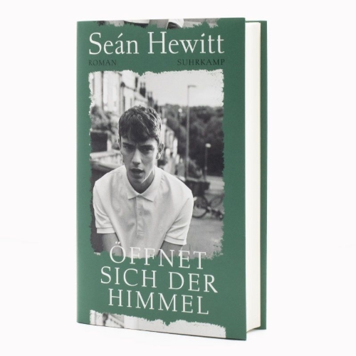 Buchcover und Innenansicht für das Buch: Open, Heaven