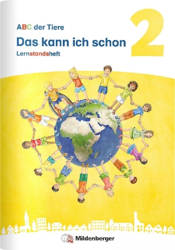 Buchcover und Innenansicht für das Buch: ABC der Tiere 2 Neubearbeitung - Spracharbeitsheft