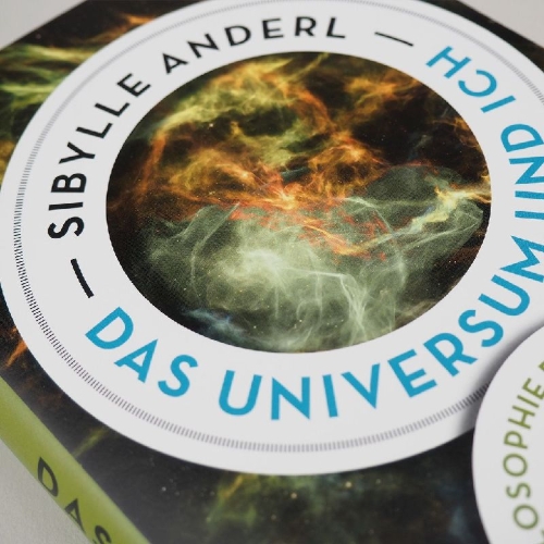 Buchcover und Innenansicht für das Buch: Das Universum und ich