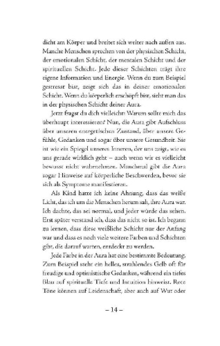 Buchcover und Innenansicht für das Buch: Aura