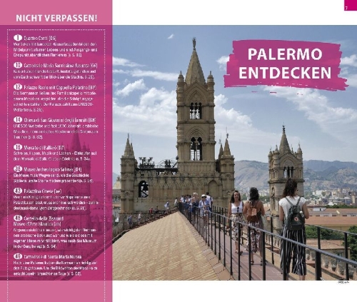 Buchcover und Innenansicht für das Buch: Reise Know-How CityTrip Palermo