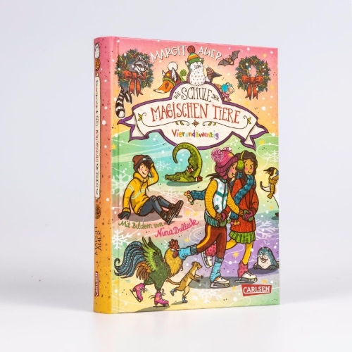 Buchcover und Innenansicht für das Buch: Die Schule der magischen Tiere 15: Vierundzwanzig