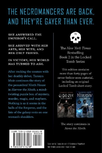 Buchcover und Innenansicht für das Buch: Harrow the Ninth