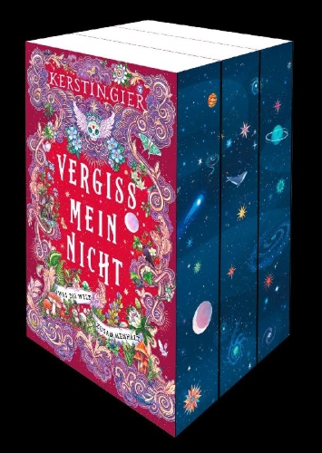 Buchcover und Innenansicht für das Buch: Vergissmeinnicht - Was die Welt zusammenhält