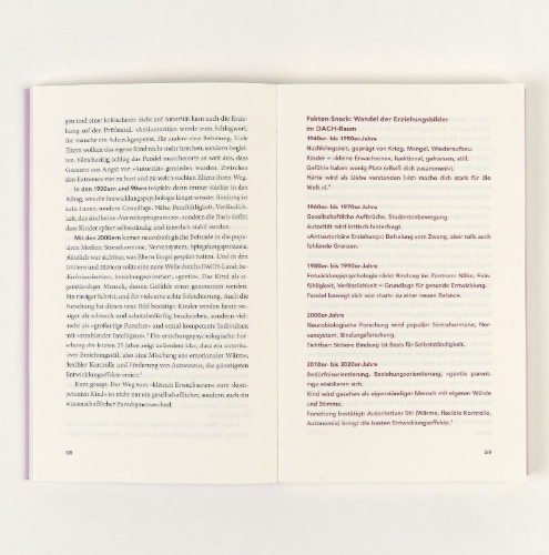 Buchcover und Innenansicht für das Buch: Liebe, Trotz & all the feelings