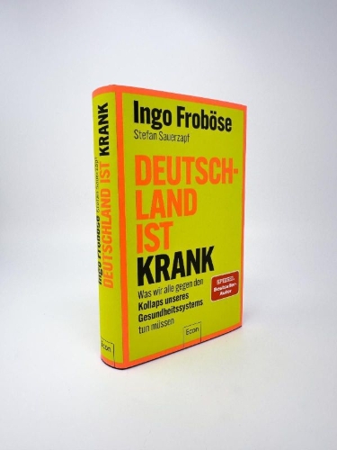 Buchcover und Innenansicht für das Buch: Deutschland ist krank