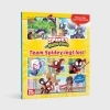 Buchcover und Innenansicht für das Buch: Spidey und seine Super-Freunde: Meine ersten Comic-Geschichten: Team Spidey legt los!