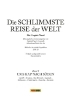 Buchcover und Innenansicht für das Buch: Die schlimmste Reise der Welt - Die Graphic Novel