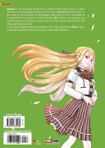 Buchcover und Innenansicht für das Buch: Mushoku Tensei - In dieser Welt mach ich alles anders 12