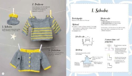 Buchcover und Innenansicht für das Buch: Layette facile