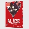Buchcover und Innenansicht für das Buch: Imawa no Kuni no Alice