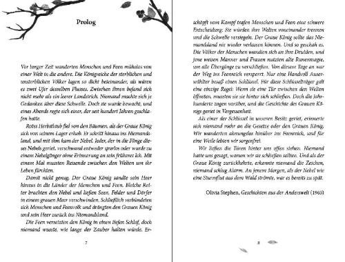Buchcover und Innenansicht für das Buch: Brombeerfuchs - Das Geheimnis von Weltende