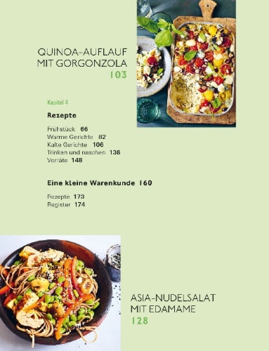 Buchcover und Innenansicht für das Buch: Ernährung für starke Knochen gegen Osteoporose