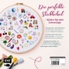 Buchcover und Innenansicht für das Buch: 365 Days of Stitches
