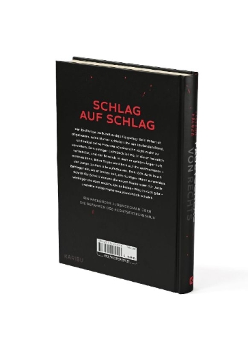 Buchcover und Innenansicht für das Buch: Faustschlag von rechts