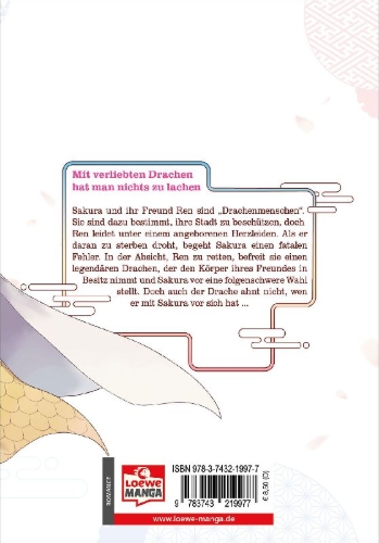 Buchcover und Innenansicht für das Buch: Ryuu no Hanayome Okotowari