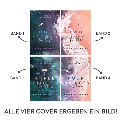 Buchcover und Innenansicht für das Buch: Three Tides to Stay