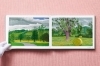 Buchcover und Innenansicht für das Buch: David Hockney. 220 for 2020