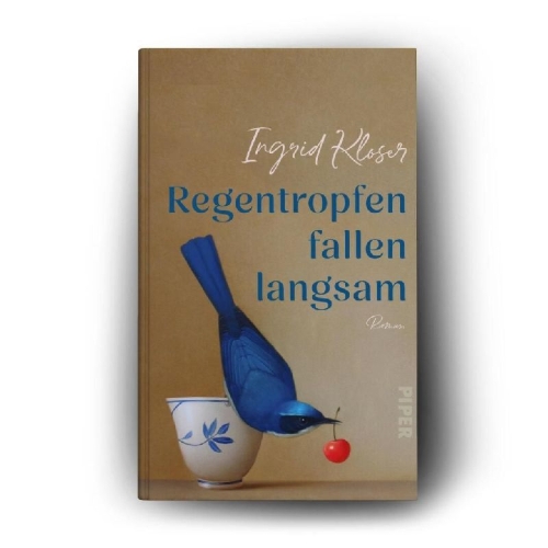 Buchcover und Innenansicht für das Buch: Regentropfen fallen langsam