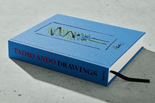 Buchcover und Innenansicht für das Buch: Tadao Ando. Sketches, Drawings, and Architecture