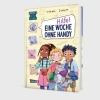 Buchcover und Innenansicht für das Buch: Hilfe! Eine Woche ohne Handy