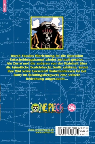 Buchcover und Innenansicht für das Buch: One Piece