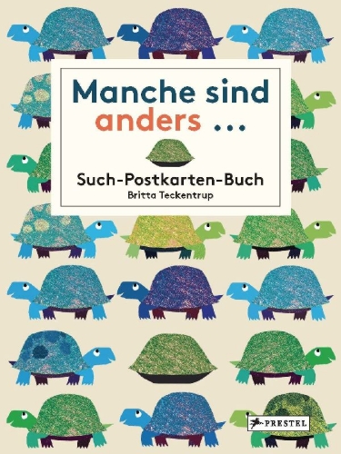 Buchcover und Innenansicht für das Buch: Odd One Out. Postcard Book