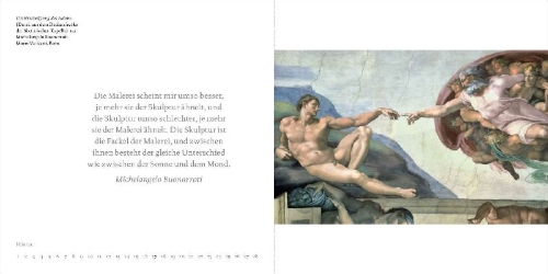 Buchcover und Innenansicht für das Buch: Zeit für Kunst