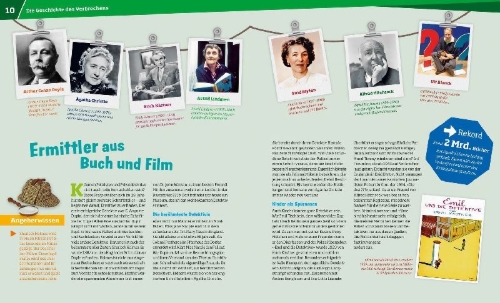 Buchcover und Innenansicht für das Buch: WAS IST WAS Band 98 Kriminalistik. Dem Täter auf der Spur