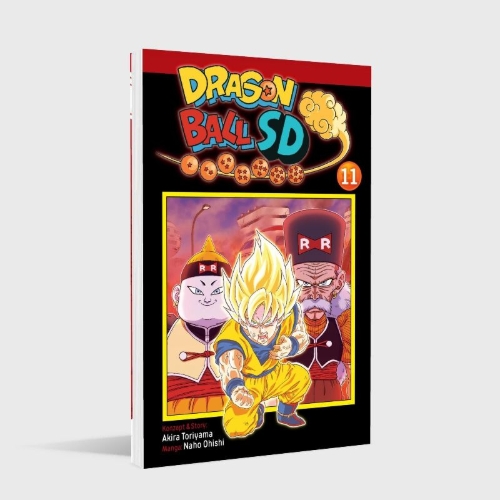 Buchcover und Innenansicht für das Buch: Dragon Ball SD