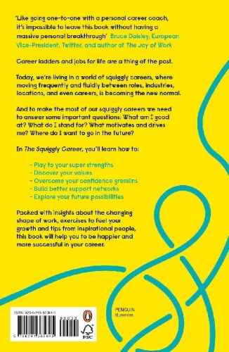 Buchcover und Innenansicht für das Buch: The Squiggly Career