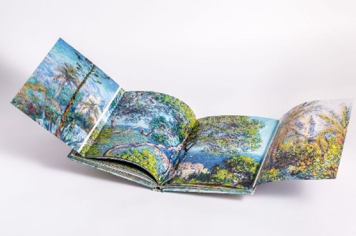 Buchcover und Innenansicht für das Buch: MONET