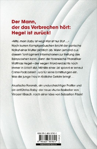 Buchcover und Innenansicht für das Buch: Die Frequenz des Todes