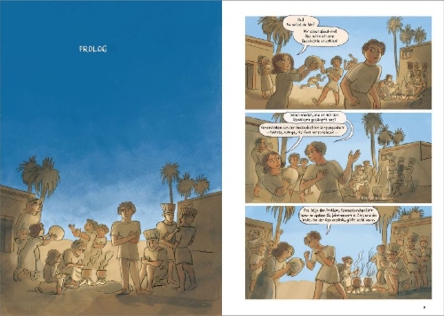 Buchcover und Innenansicht für das Buch: 1177 v. Chr. - Eine Graphic Novel