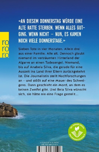 Buchcover und Innenansicht für das Buch: Mord an der Algarve