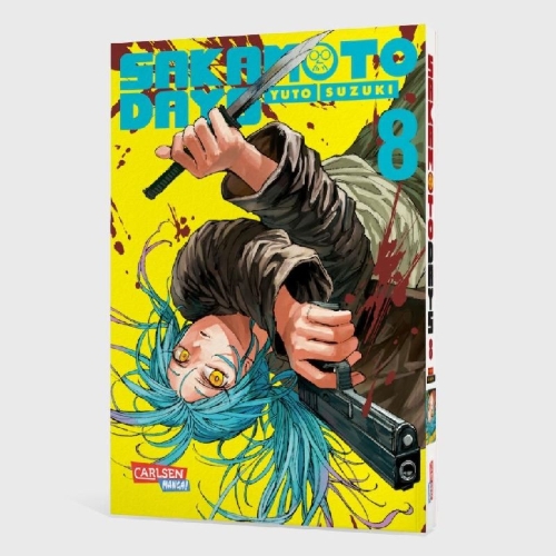 Buchcover und Innenansicht für das Buch: Sakamoto Days