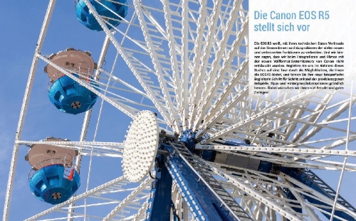 Buchcover und Innenansicht für das Buch: Canon EOS R5