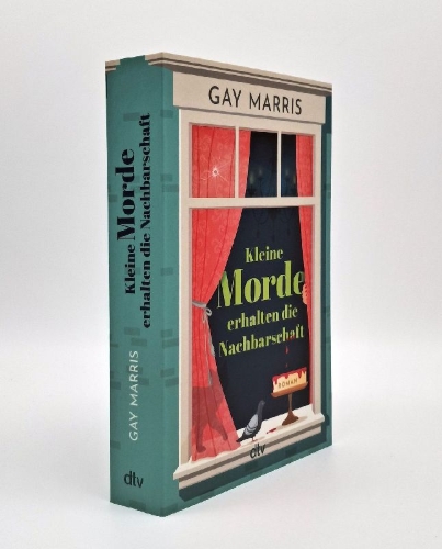Buchcover und Innenansicht für das Buch: A Curtain Twitcher's Book of Murder